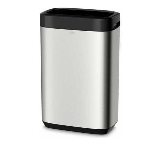 Изображение товара Контейнер для мусора TORK 50 л, B1, Image Design, 61,4 х39,5 х25,3 см, металл, без крышки, 22781 602980 460011