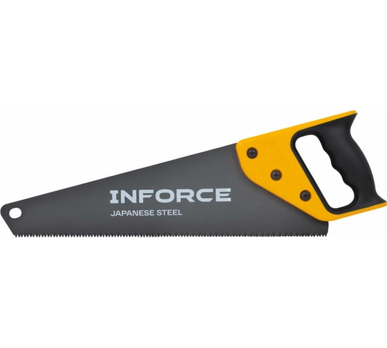 Изображение товара Ножовка по дереву Inforce 7-8 TPI, 400 мм 06-08-29