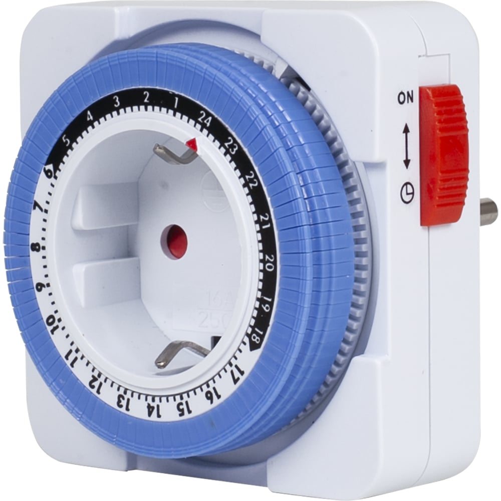 Изображение товара Розетка с таймером RUCELF TM-15-24R 24 часа 15 минут 16А автоматическая Изображение товара Розетка с таймером RUCELF TM-15-24R 24 часа 15 минут 16А автоматическая