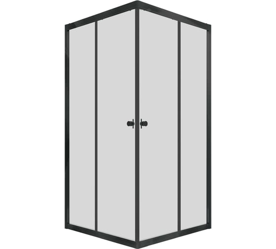 Изображение товара Душевое ограждение Triton Вента-Блэк 90х90 без поддона Щ0000053381
