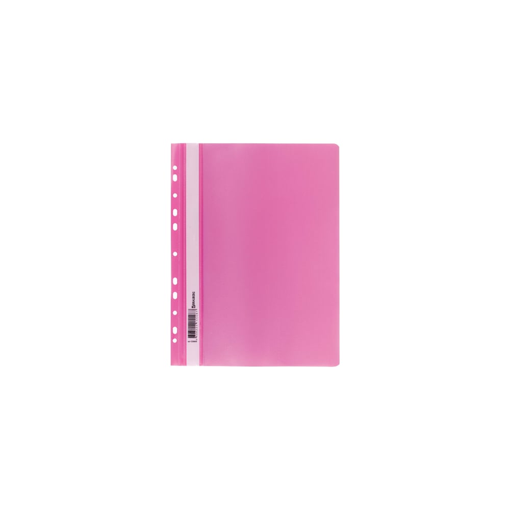 Пластиковый скоросшиватель BRAUBERG фотоальбом магнитный 45 листов муза розовый 23 5х18 см