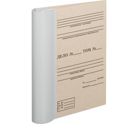 Изображение товара Архивная папка для переплета 50 шт в упаковке Attache картон/бумвинил 50 мм 874876