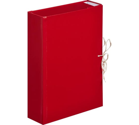 Изображение товара Архивная папка Attache бумвинил, 80 мм, 4 завязки 84965