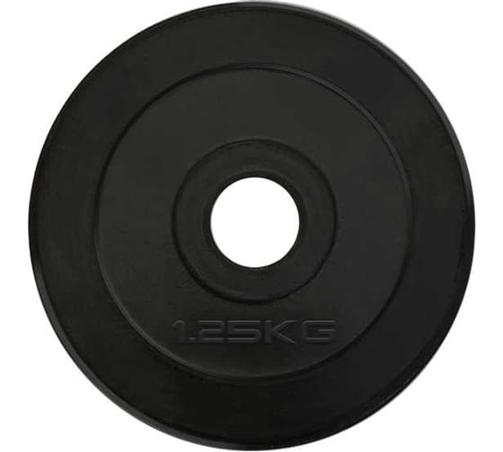 Изображение товара Диск обрезиненный UNIXFIT 1.25 кг, 25 мм DU1250RUB