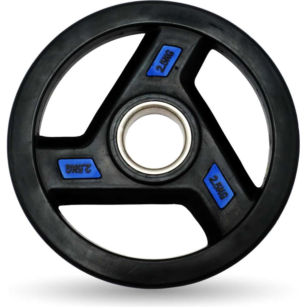 Изображение товара Диск обрезиненный c хватом UNIXFIT PRO 2,5 кг для фитнеса и силовых тренировок