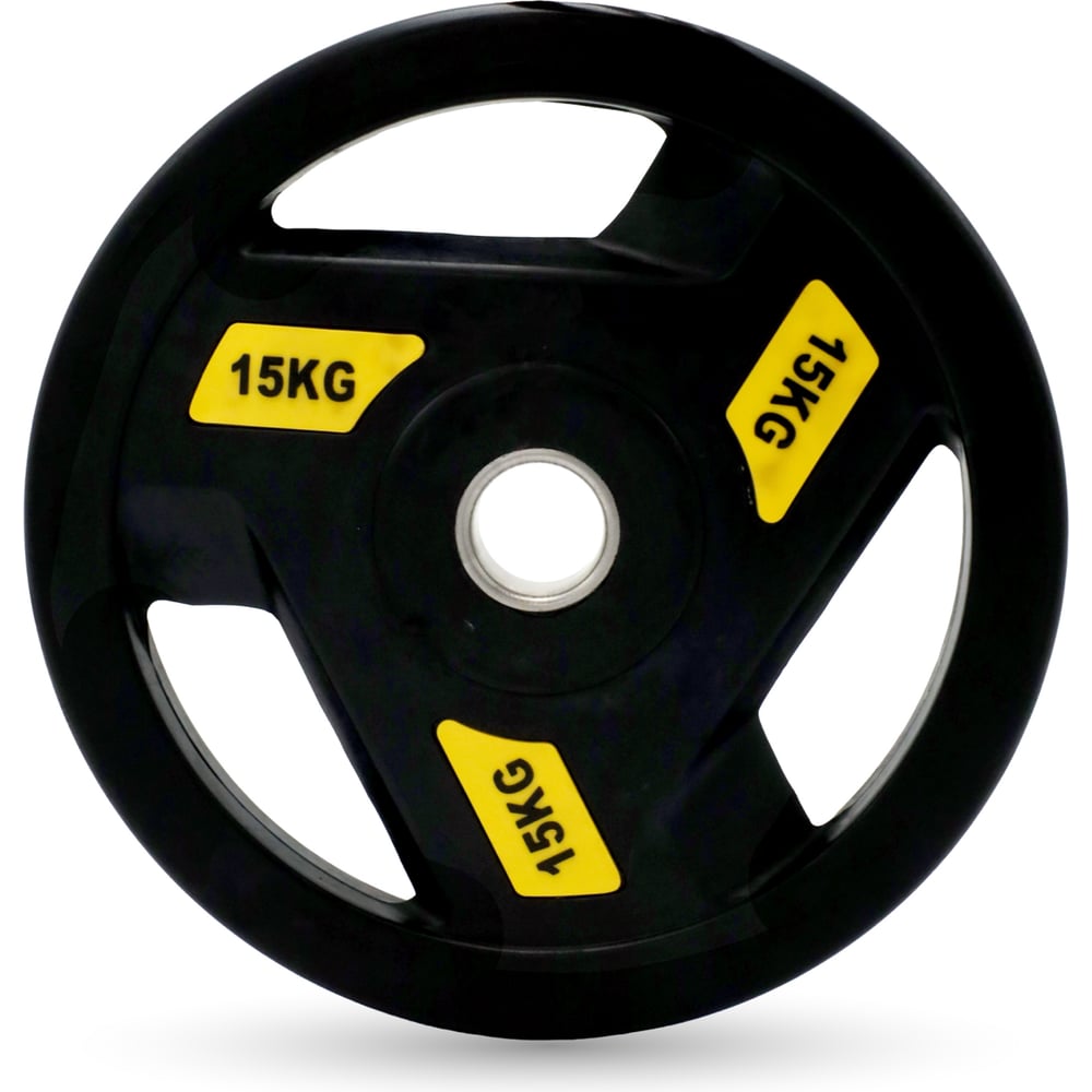 Изображение товара Диск обрезиненный c хватом UNIXFIT PRO 15 кг 51 мм для фитнеса