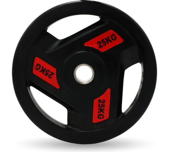 Изображение товара Диск обрезиненный c хватом UNIXFIT PRO 25 кг, 51 мм DG25RUBPRD