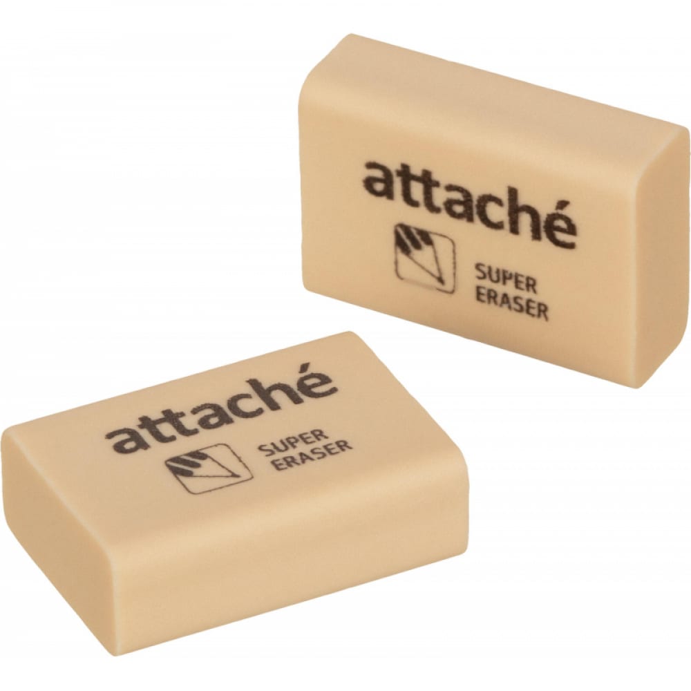 Ластик Attache ластик для стирания цветных карандашей attache selection