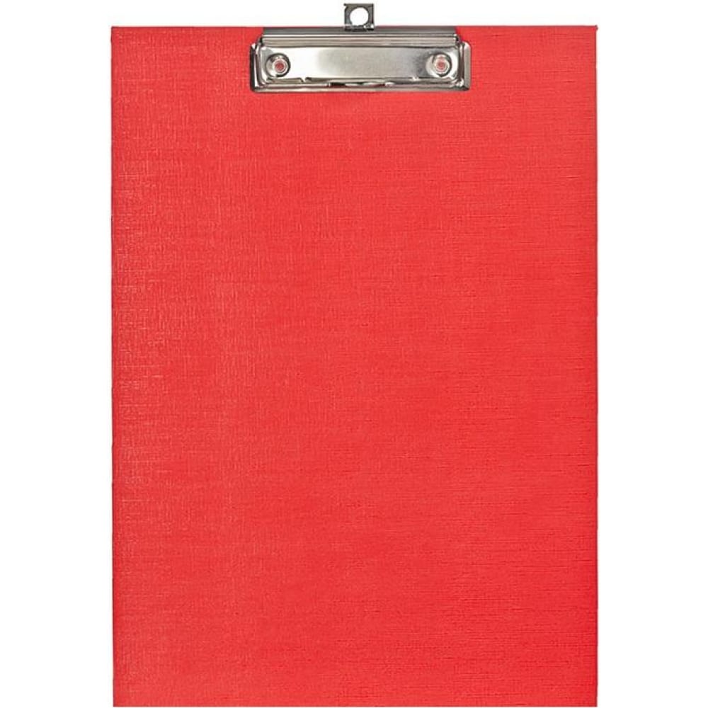 Планшет для бумаг Attache удостоверение 100 х 65 мм calligrata жёсткая обложка бумвинил красный