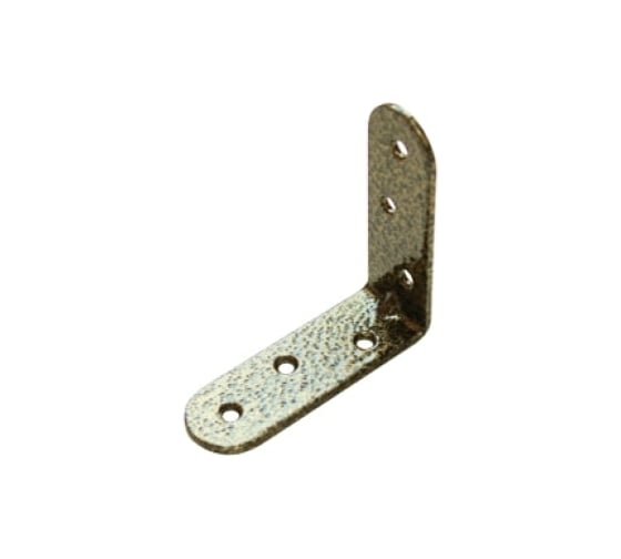 Изображение товара Уголок мебельный 60х60х20 (50 компл. по 2 шт) бронза антик