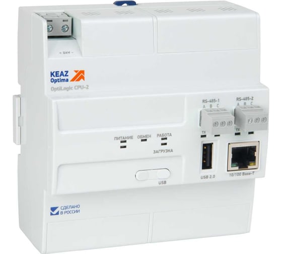 Изображение товара Модуль процессорный КЭАЗ OptiLogic L-CPU-2-M 293071