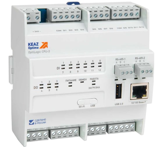 Изображение товара Модуль процессорный КЭАЗ OptiLogic L-CPU-3-L 293077