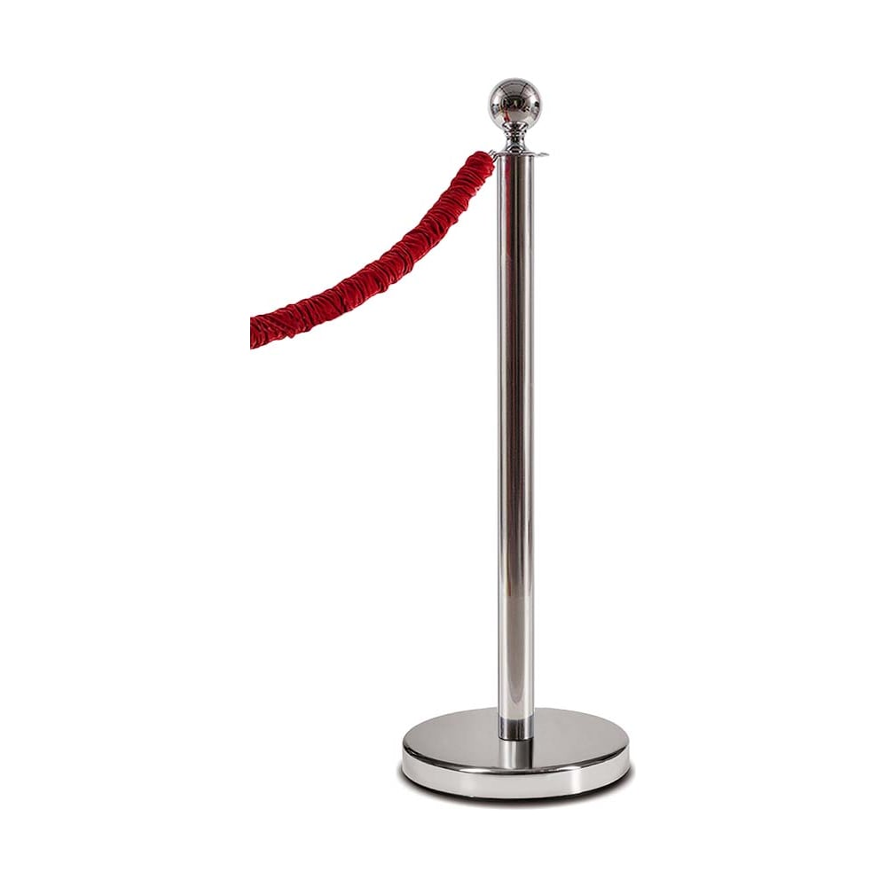 Изображение товара Стойка с шаром Rusbarrier SK-125012 из нержавеющей стали 1020 мм