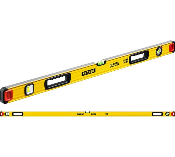 Изображение товара Строительный фрезерованный уровень STAYER ProSTABIL 2000 мм 3471-200_z02