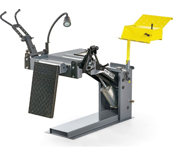 Изображение товара Стационарный борторасширитель для грузовых колес KraftWell пневмопривод, 220 В KRW1TS