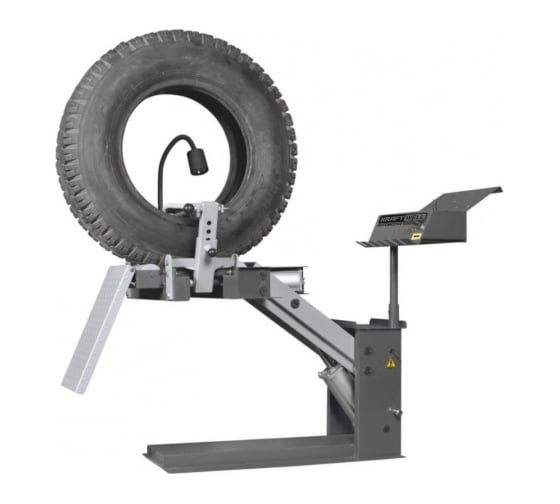 Изображение товара Стационарный борторасширитель для грузовых колес KraftWell пневмопривод, 220 В KRW1TS