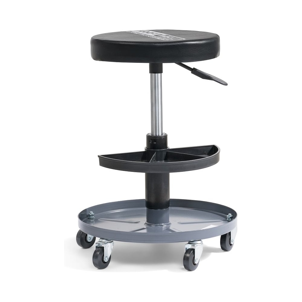 Изображение товара Профессиональное сиденье механика на колесах KraftWell KRWRS-1 с пневмолифтом