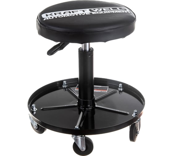 Изображение товара Сиденье механика на колесах с пневмолифтом KraftWell KRWRS-1