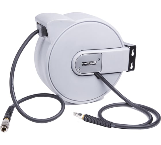 Изображение товара Катушка со шлангом 15 м, 8х12 мм, 20 бар KraftWell KRW1731.C8