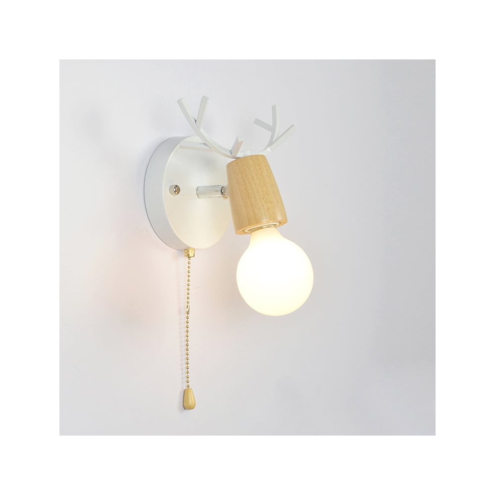 Изображение товара Бра IMPERIUMLOFT DEER A SWITCH White/Light wood 204237-26