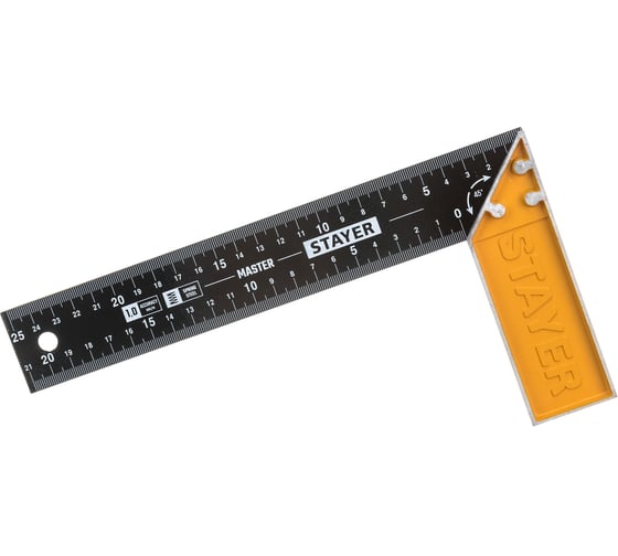 Изображение товара Столярный угольник STAYER 250 мм со стальным полотном 3430-25_z02