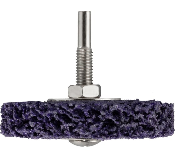 Изображение товара Диск коралловый зачистной для дрели/шуруповерта, 75 мм, с осью Smartbuy Smarbuy Tools SBT-SCAD-14