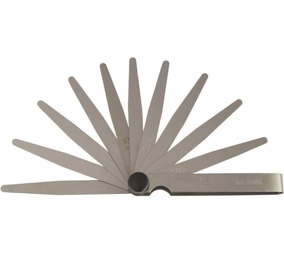 Изображение товара Набор щупов SDW TOOLS №3 0.55 - 1.0мм, 10 пластин, 100мм pg03100