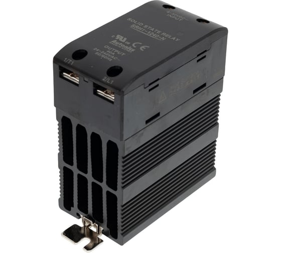 Изображение товара Твердотельное реле Autonics SRH1-1240-N, 1-фаз., 4-30В=, 24-240В~ 40A(ZC), артикул A5850000261R