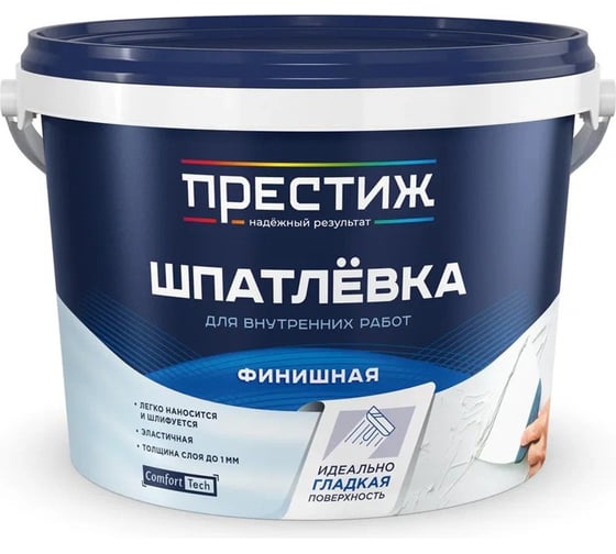 Изображение товара Шпатлевка финишная ПРЕСТИЖ 3 кг 260719