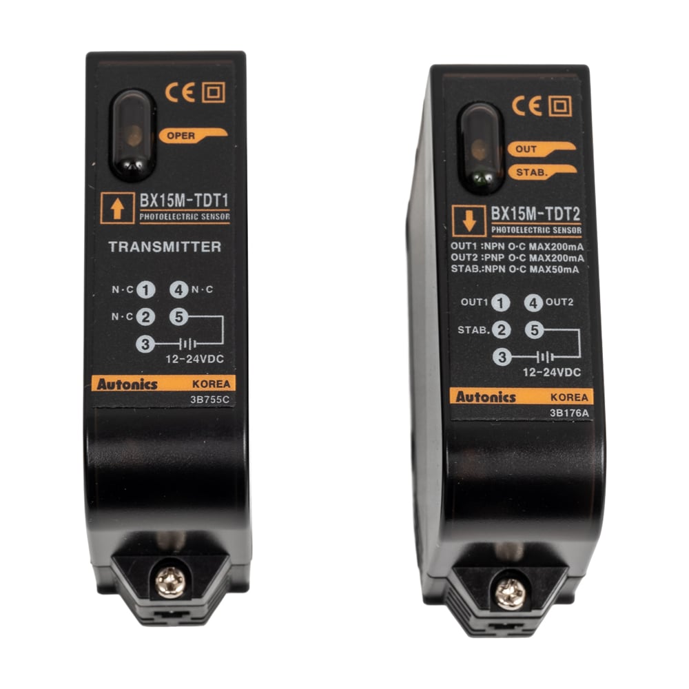 Изображение товара Фотоэлектрический датчик Autonics BX15M-TDT 12-24 В IP66