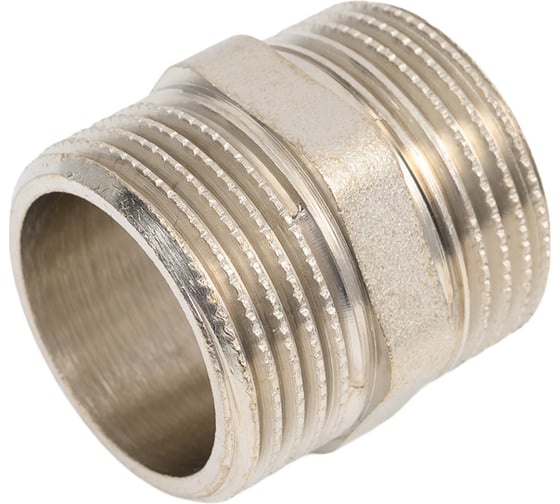 Изображение товара Ниппель латунный LD Ду25 НР никель .67.501.25 129-8118