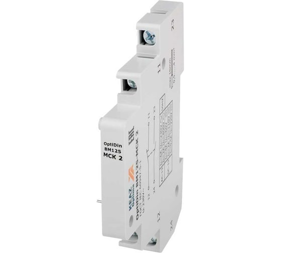 Изображение товара Модуль свободных контактов КЭАЗ OptiDin BM125-MCK 2 329843