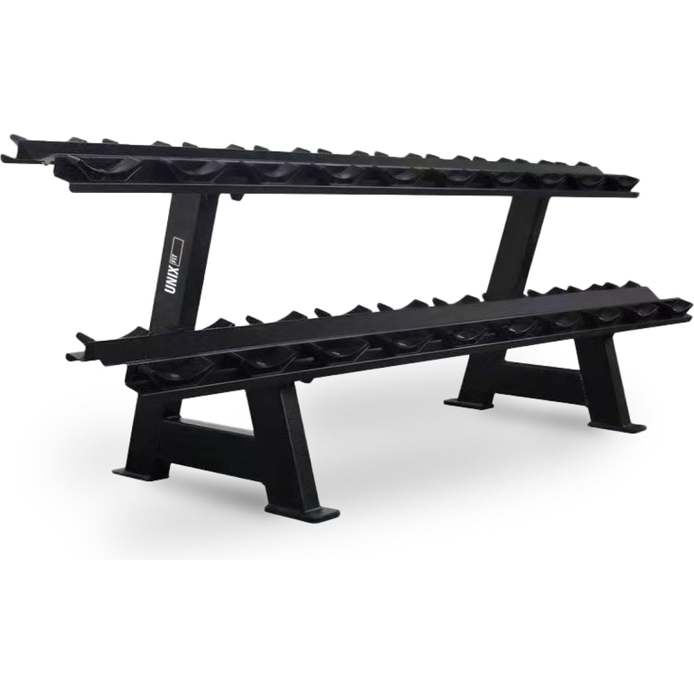 Изображение товара Стойка для гантелей UNIXFIT DumRack 10 PRO 500 кг металлическая надежная