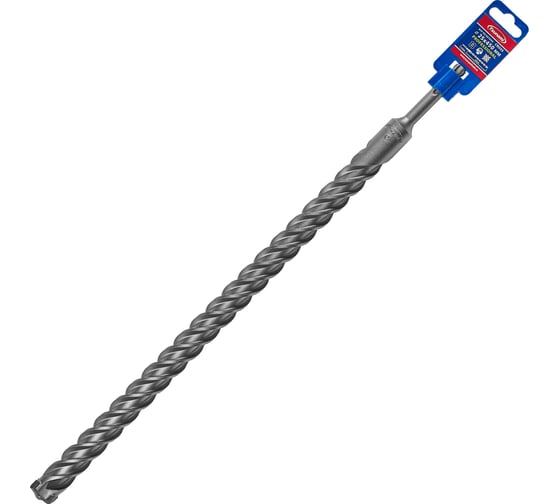 Изображение товара Бур по бетону Tsunami PROFESSIONAL Cross 25х450/400 мм, SDS-plus T10610300025450