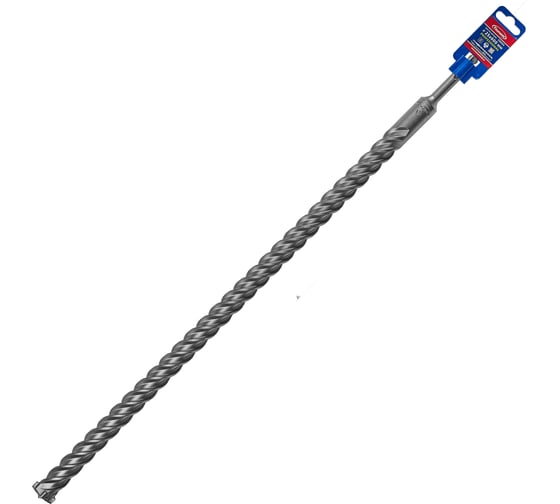 Изображение товара Бур по бетону Tsunami PROFESSIONAL Cross 25х600/540 мм, SDS-plus T10610300025600