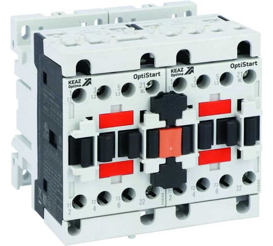 Изображение товара Сборка контакторов реверсивная КЭАЗ OptiStart K-FC-18-30-01-A230 335158