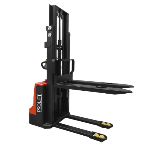 Изображение товара Самоходный электрический штабелер PROLIFT & SDR1230, г/п 1200кг, в/п 3000мм, колеса полиуретан, АКБ 50 Ah li-ion, арт. SDR1230 li-ion SDR1230 M2 Li-ion