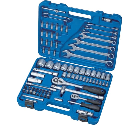 Изображение товара Набор инструмента INFO 82пр. 6гр. головки 6821-5