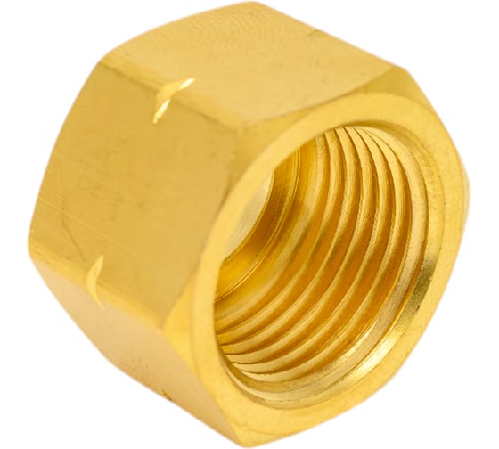 Изображение товара Гайка накидная ПТК 27 (резьба СП-21.8/ латунь) 00000029158