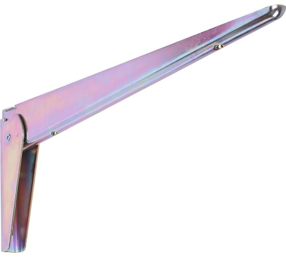 Изображение товара Складной кронштейн ALDEGHI LUIGI SPA 387х135х20 мм, оцинкованный, цвет: желтая оцинкованная сталь 2530AT40_P8