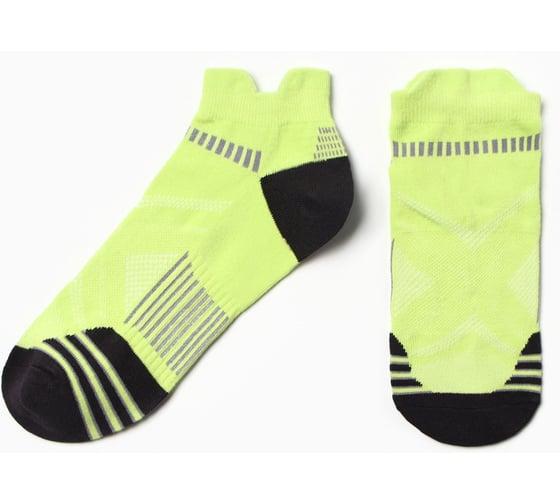 Изображение товара Носки мужские укороченные MINAKU размер 38-45, цвет зеленый 10719846