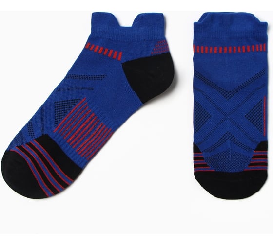 Изображение товара Носки мужские укороченные MINAKU размер 38-45, цвет синий 10719842