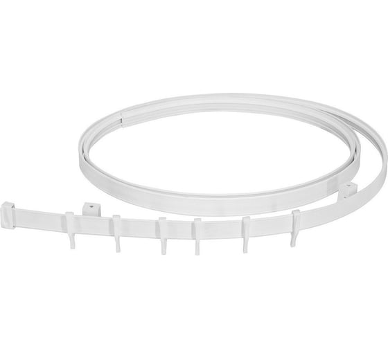 Изображение товара Гибкий карниз в сборе Эскар 10 м 2404301000