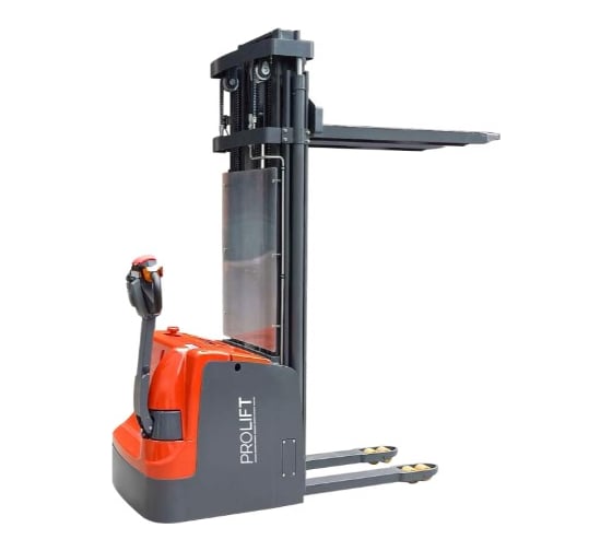 Изображение товара Самоходный электрический штабелер PROLIFT & SDR1545S, г/п 1500кг, в/п 4500мм, колеса полиуретан, АКБ 150 Ah li-ion, арт. SDR1545S li-ion FFL SDR1545S M2 Li-ion FFL