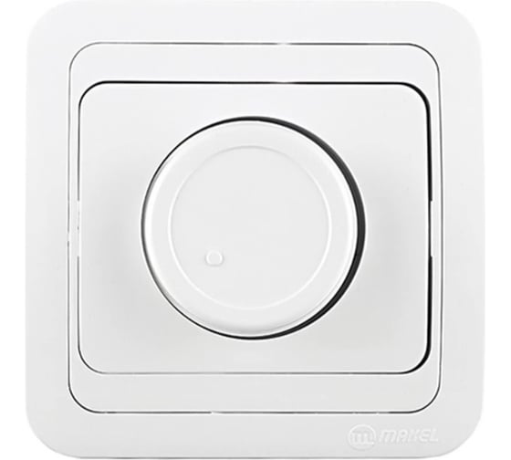 Изображение товара Диммер MAKEL СП 1000Вт Mimoza IP20 белый 12093