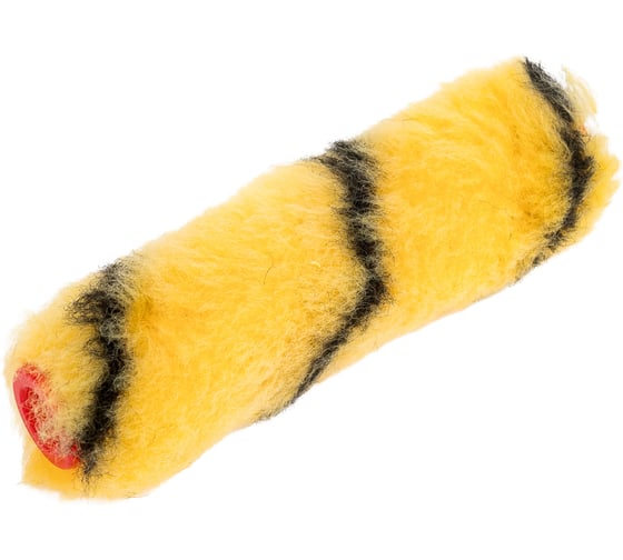 Изображение товара Ролик МИНИ Малярок "ТЕРМОФЬЮЖН" "Тигр" 100 мм D 16 мм ворс 10 мм плот. 500 гр/м2. под ручку 6 мм "" 991-2100