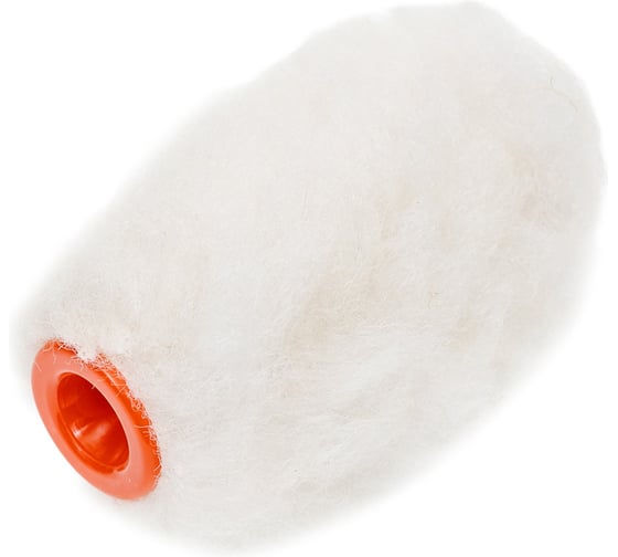 Изображение товара Ролик МИНИ Малярок "ТЕРМОФЬЮЖН" "Мех Нат." 55 мм D 16 мм, ворс 16 мм, плот. 540 гр/м2, под ручку 6 мм, "" 535-2055