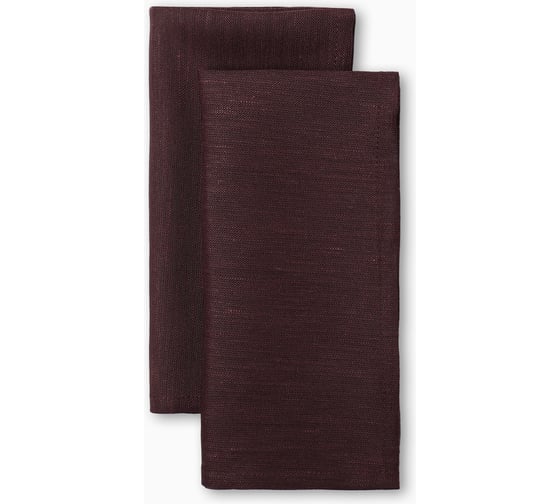 Изображение товара Набор салфеток Этель Lavender 40x40 см - 2 шт, 100% лён 10836237