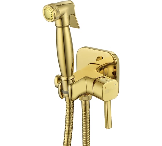 Изображение товара Смеситель с гигиеническим душем Lemark Solo встраиваемый LM7165G