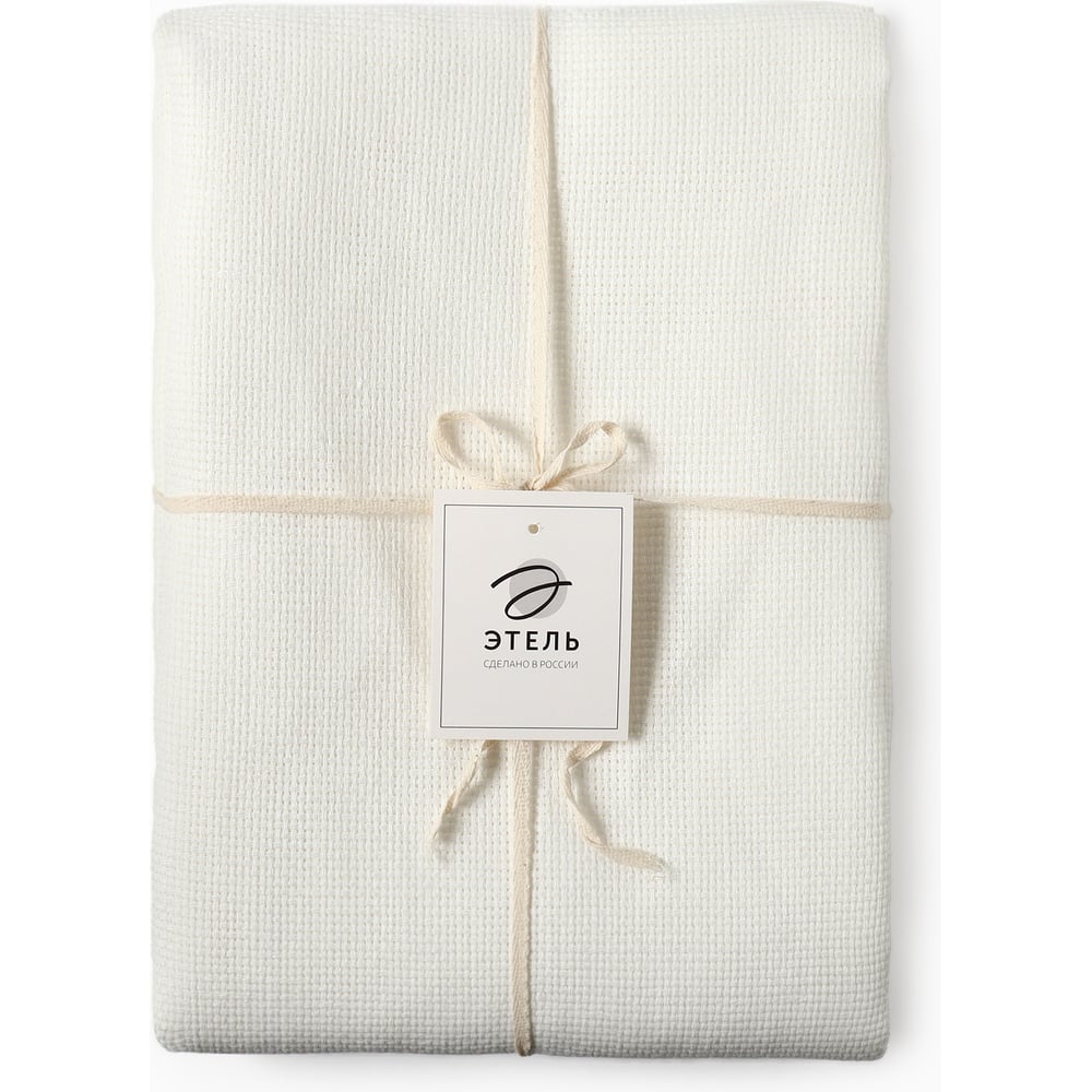 Изображение товара Штора для кухни Этель Cloudy 140x270 см, 100% лен, белая